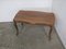 Walnut Table with Turned Legs, 1950s, Image 1