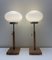 Postmodern Läreda Mushroom Table Lamps from IKEA, 1980s, Set of 2 3