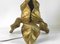 Iris Tischlampe aus vergoldeter Bronze von Maison Charles, 1970er 3