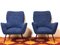 Mid-Century Italian Lounge Chairs, 1960s, Set of 2 2