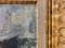 William Meteon, Barque sur le lac Léman, Genève, anni '20, olio su tela, con cornice, Immagine 5