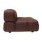 Brown Faux Leather Camaleonda Modular Sofa by Mario Bellini for B&b Italia, 1972, Set of 4, Image 5