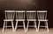 White Dining Chairs from Farstrup Møbler, 1960s, Set of 4, Image 1