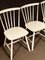 White Dining Chairs from Farstrup Møbler, 1960s, Set of 4, Image 6