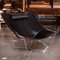 Black Leather and Steel 501 Semana Chair by David Weeks for Habitat UK, 1990s, Image 1