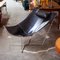 501 Semana Stuhl aus schwarzem Leder & Stahl von David Weeks für Habitat UK, 1990er 8
