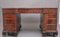 Chippendale Style Mahogany Desk, 1910s, Set of 3 10