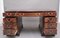 Chippendale Style Mahogany Desk, 1910s, Set of 3 14