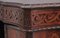 Chippendale Style Mahogany Desk, 1910s, Set of 3 2