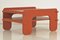 Orange Side Table attributed to Fratelli Reguitti, Italy, 1969 7