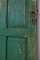 Puerta italiana vintage de madera verde, años 60, Imagen 4