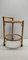 Rattan and Glass Serving Cart, 1970s 4