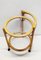 Rattan and Glass Serving Cart, 1970s 9