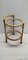 Rattan and Glass Serving Cart, 1970s 2