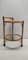 Rattan and Glass Serving Cart, 1970s 3