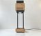 Cubist Table Lamp in Plywood and Steel by Claus Bolby for Cebo Industri, 1970s 5