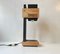 Cubist Table Lamp in Plywood and Steel by Claus Bolby for Cebo Industri, 1970s 6