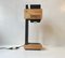 Cubist Table Lamp in Plywood and Steel by Claus Bolby for Cebo Industri, 1970s, Image 6