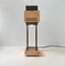 Cubist Table Lamp in Plywood and Steel by Claus Bolby for Cebo Industri, 1970s 3
