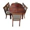 Antique Spanish Extendable Dining Table with Chairs, Set of 11 1