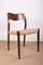 Model 71 Chairs in Rosewood and Rope by Niels. O. Møller for J. L. Møllers, Denmark, 1960s, Set of 4 12