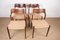 Model 71 Chairs in Rosewood and Rope by Niels. O. Møller for J. L. Møllers, Denmark, 1960s, Set of 4, Image 1