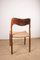 Model 71 Chairs in Rosewood and Rope by Niels. O. Møller for J. L. Møllers, Denmark, 1960s, Set of 4, Image 10