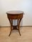 Oval Biedermeier Side Table with Drawer in Walnut Veneer, South Germany, 1820s 10