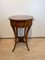 Oval Biedermeier Side Table with Drawer in Walnut Veneer, South Germany, 1820s, Image 10