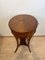 Oval Biedermeier Side Table with Drawer in Walnut Veneer, South Germany, 1820s 11