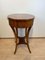 Oval Biedermeier Side Table with Drawer in Walnut Veneer, South Germany, 1820s, Image 16