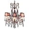 Florentine Rococo Crystal Chandelier Italy, 1950s 2