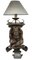 Mid-Century Frech Gargoyle Lamp attributed to Jean-Maurice Rothschild, 1950s, Image 9