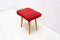 Mid-Century Upholstered Stool, Czechoslovakia, 1960s, Image 3