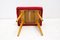 Mid-Century Upholstered Stool, Czechoslovakia, 1960s, Image 11