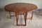 Antique Oak Dining Table and Chairs, Set of 5, Image 6