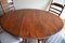 Antique Oak Dining Table and Chairs, Set of 5, Image 7