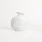 Flat Vase in Shiny White by Theresa Marx, Image 2
