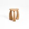 Arc De Stool 37 in Natural Oak by Theresa Marx 2