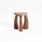 Arc De Stool 37 in Natural Walnut by Theresa Marx, Image 2