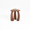 Arc De Stool 37 in Natural Walnut by Theresa Marx 3