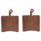 Board 31 in Walnut by Theresa Marx, Set of 2, Image 1