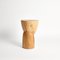 Wooden Side Table in Natural by Theresa Marx 4