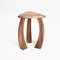 Arc De Stool 52 in Walnut by Theresa Marx 6