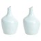 Mini Sailor Vase in Baby Blue by Theresa Marx, Set of 2 1