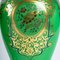 19th Century Green Opaline Vases, Set of 2 5
