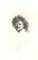 Nach Rembrandt, Selbstbildnis mit langen buschigen Haaren, Radierung, 19. Jh 1