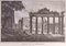 After G. Engelmann, Roman Temples and Ruins, Original Offset, fine 20th Century, Immagine 1