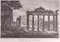 After G. Engelmann, Roman Temples and Ruins, Original Offset, Late 20th Century 1