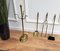 Italian Brass Fireplace Tool Set with Stand, 1980s, Set of 4, Image 6